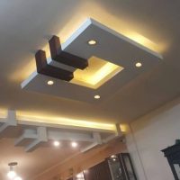 کناف پیش ساخته طرح مربع دو خط مدل gk-02