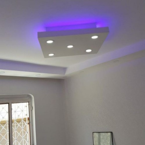 کناف پیش ساخته طرح مربع مدل gk-08